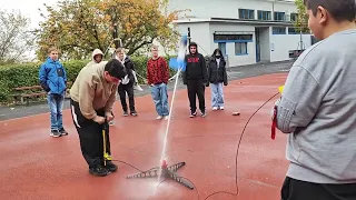 Kaltwasserraketenstart